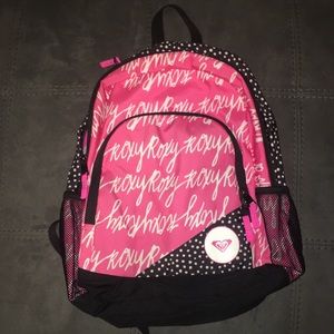 Roxy pink backpack